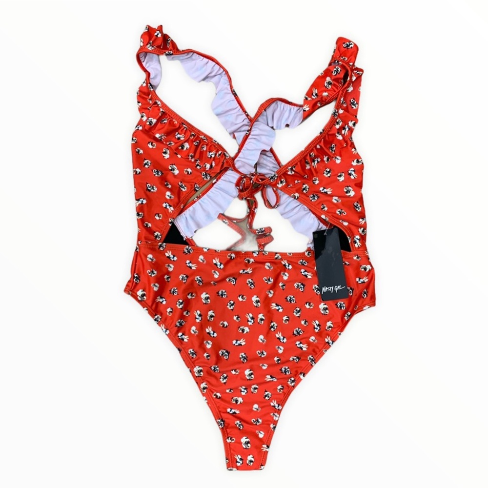 Nasty Gal Cut Out Swimsuit